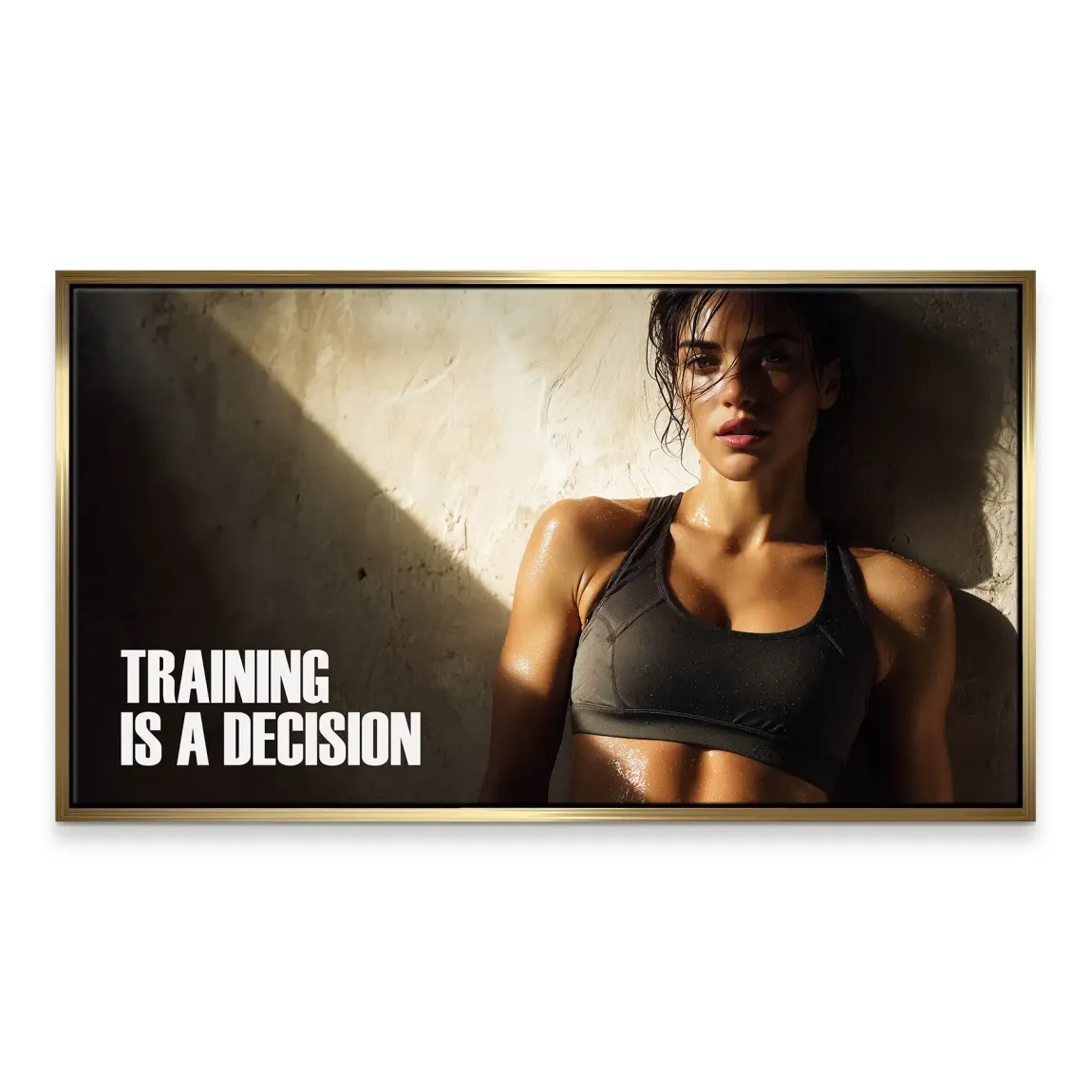 Training Decision Leinwand Bild