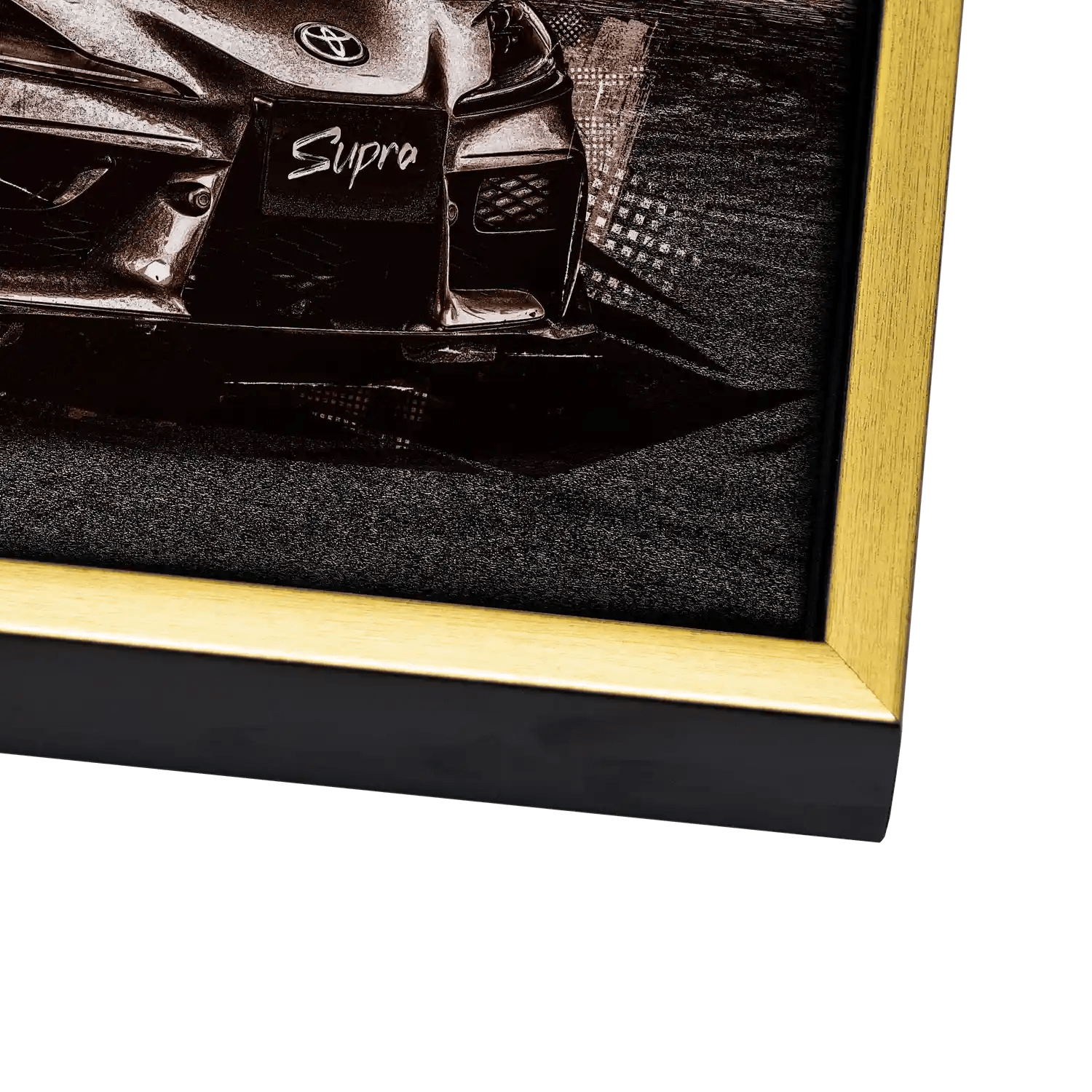 Toyota Supra City Style Leinwand Bild INGALERiE