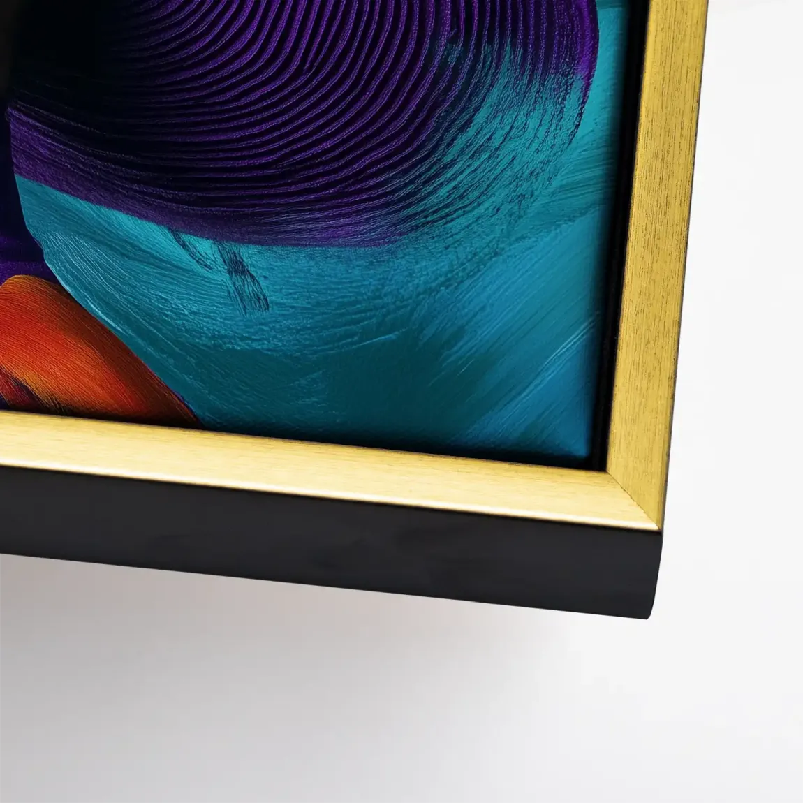 Vivid Fashion Color Art Leinwand Bild