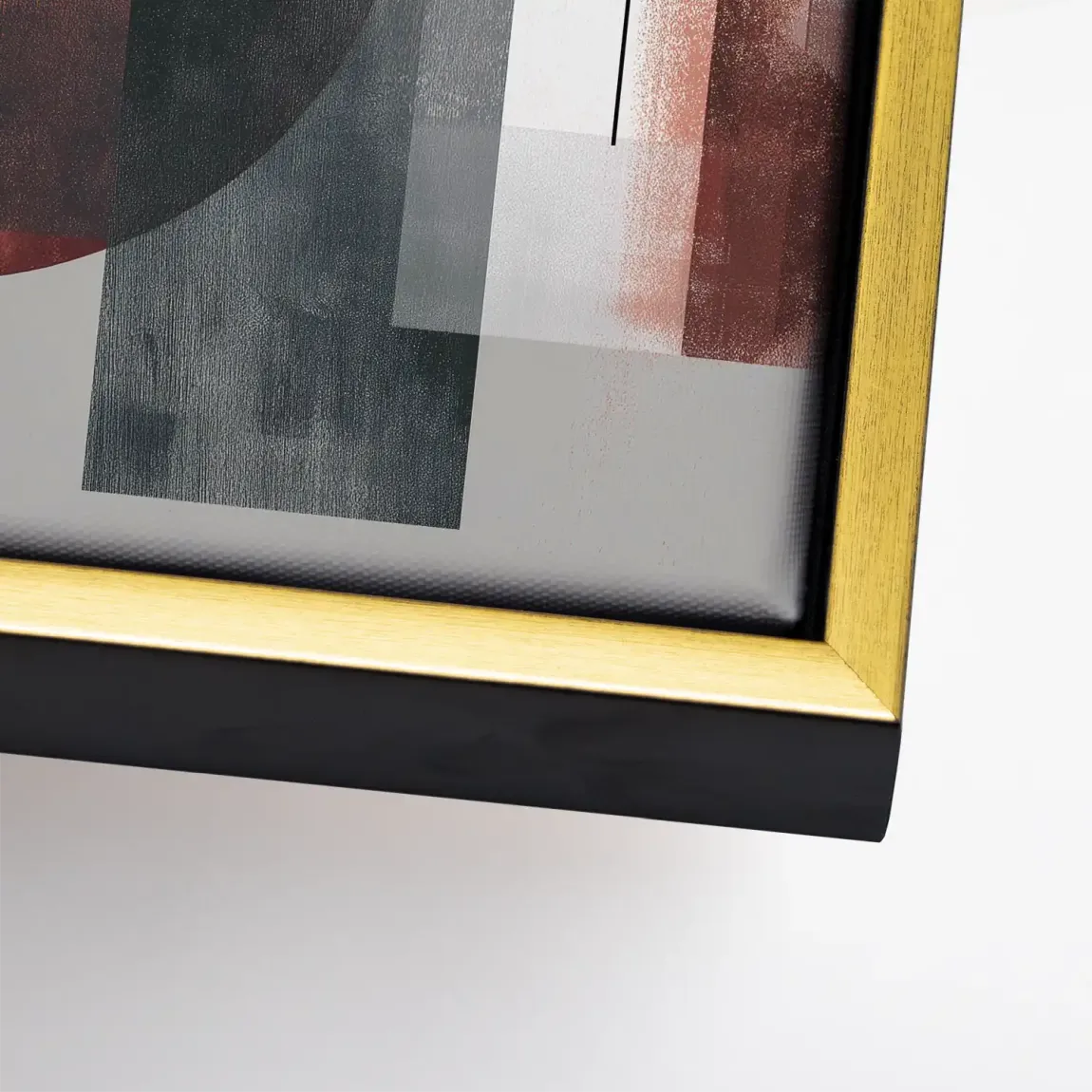 Abstrakte Geometrie Leinwand Bild