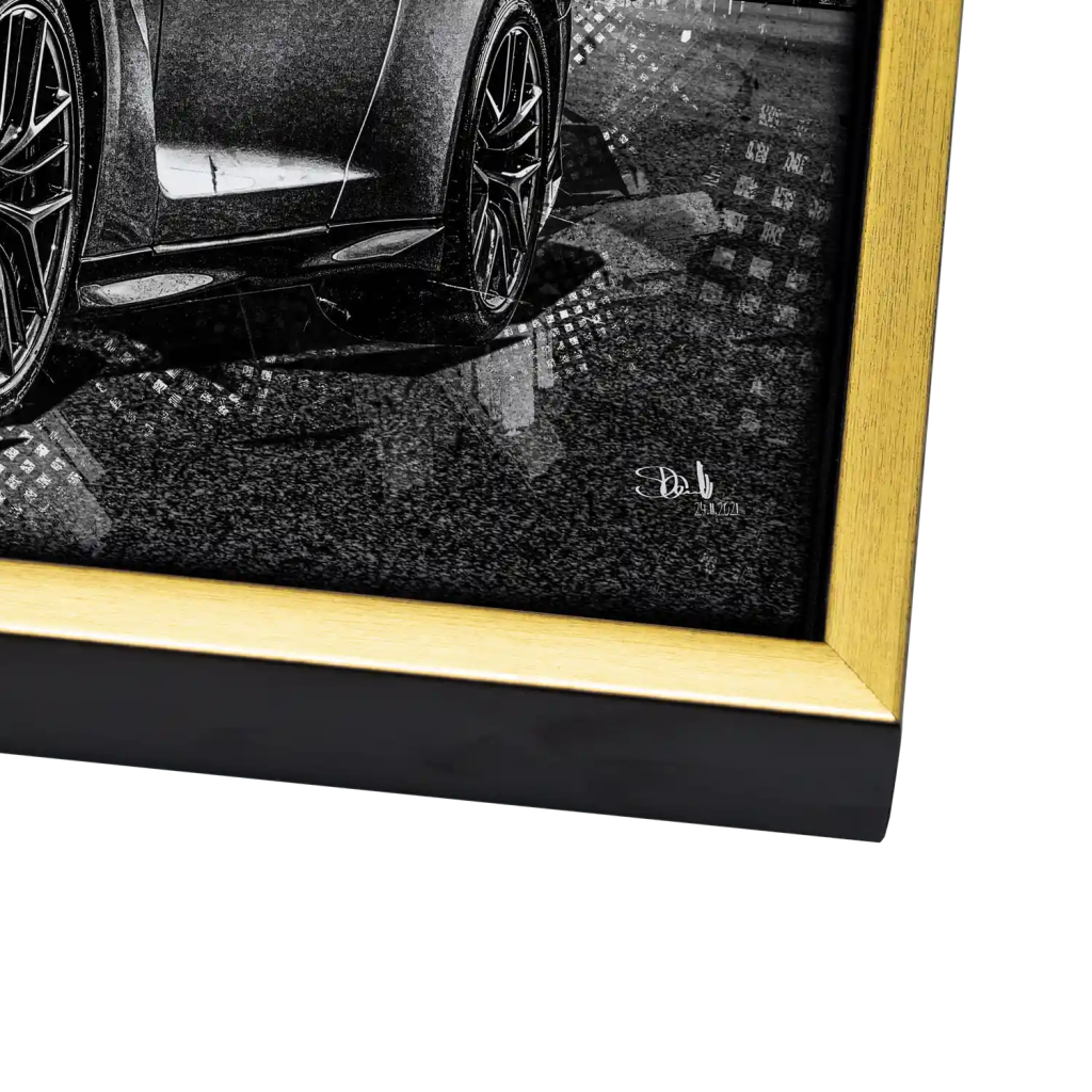 Nissan GT-R Abstrakt Style Leinwand Bild INGALERIE