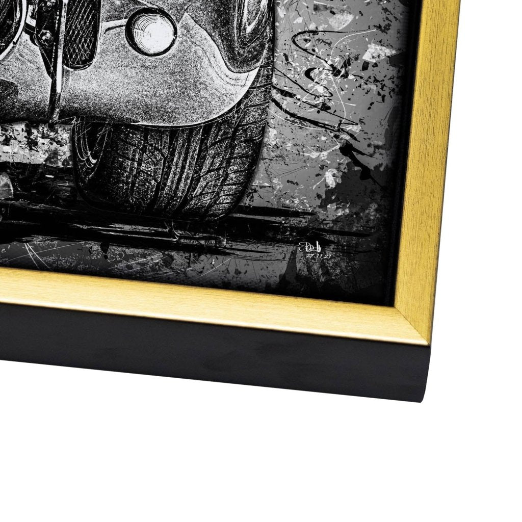 AC Cobra Abstrakt Black Leinwand Bild INGALERIE