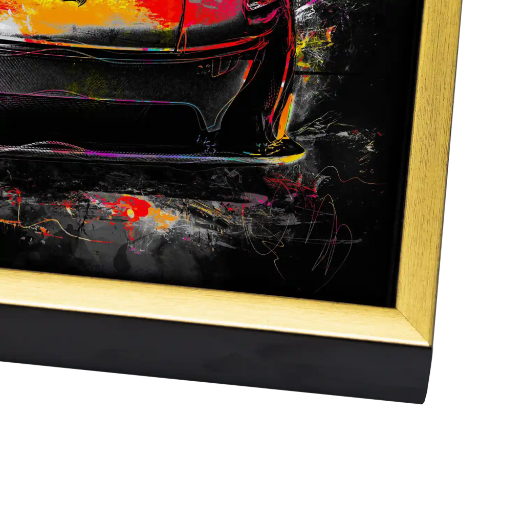 McLaren Pop Art Style Leinwand Bild INGALERIE