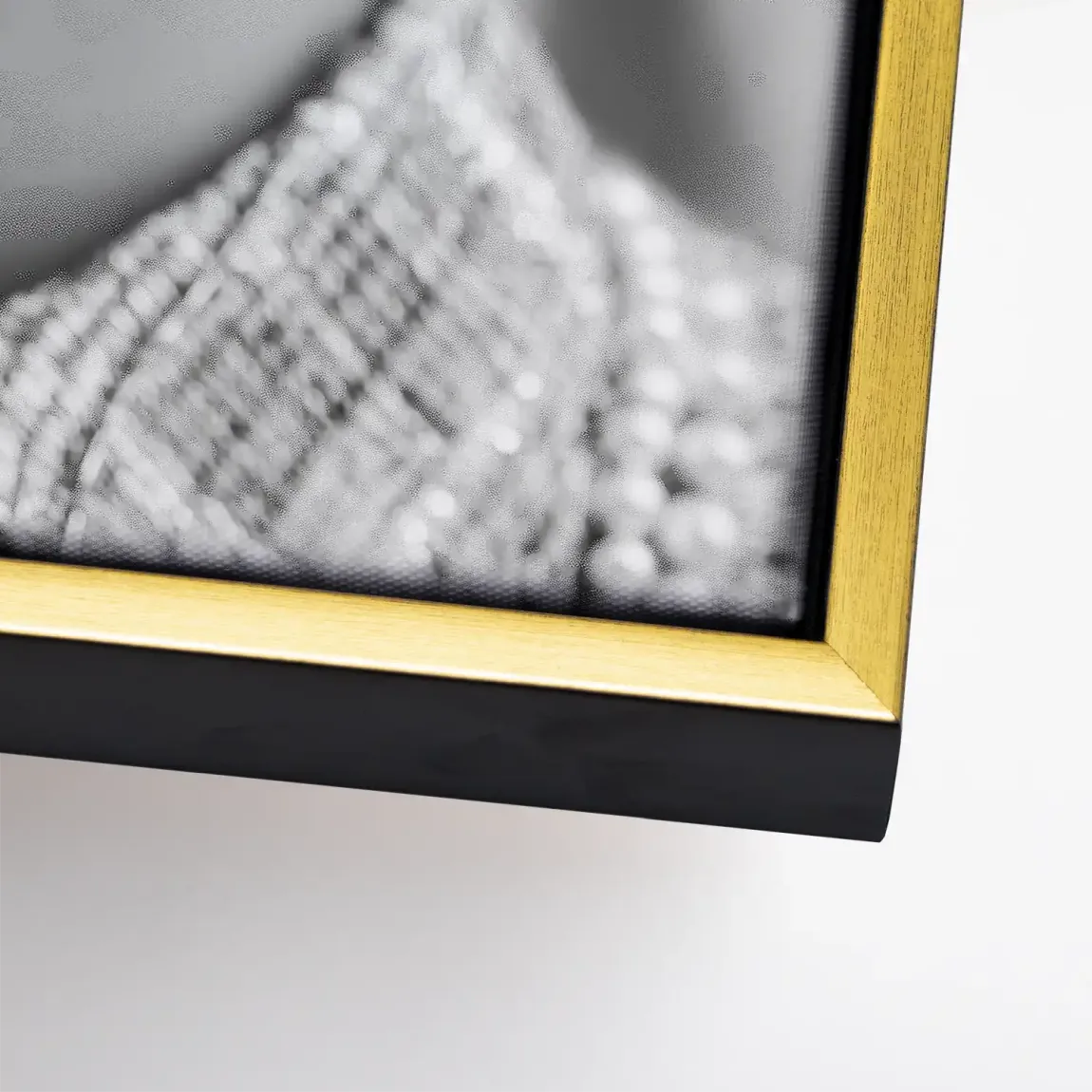 Coco Ice Art Black Edition Leinwand Bild