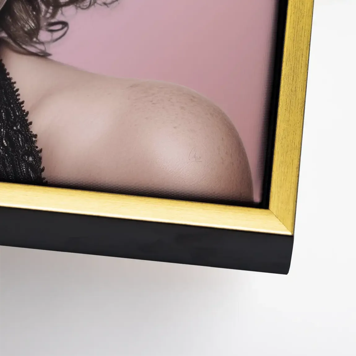 Marilyn Silent Secret Leinwand Bild