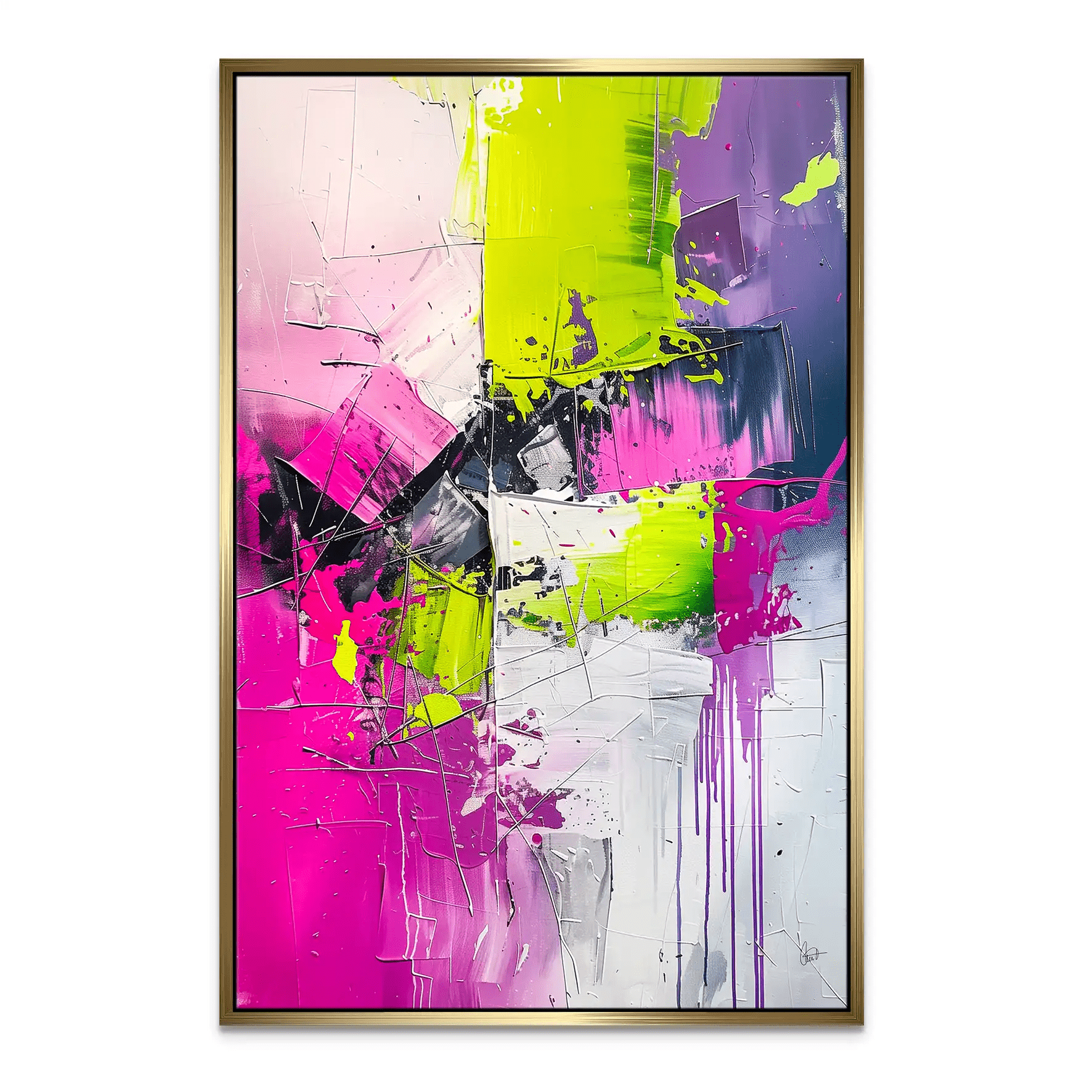 Abstrakt Nr.21 Leinwand Bild INGALERIE