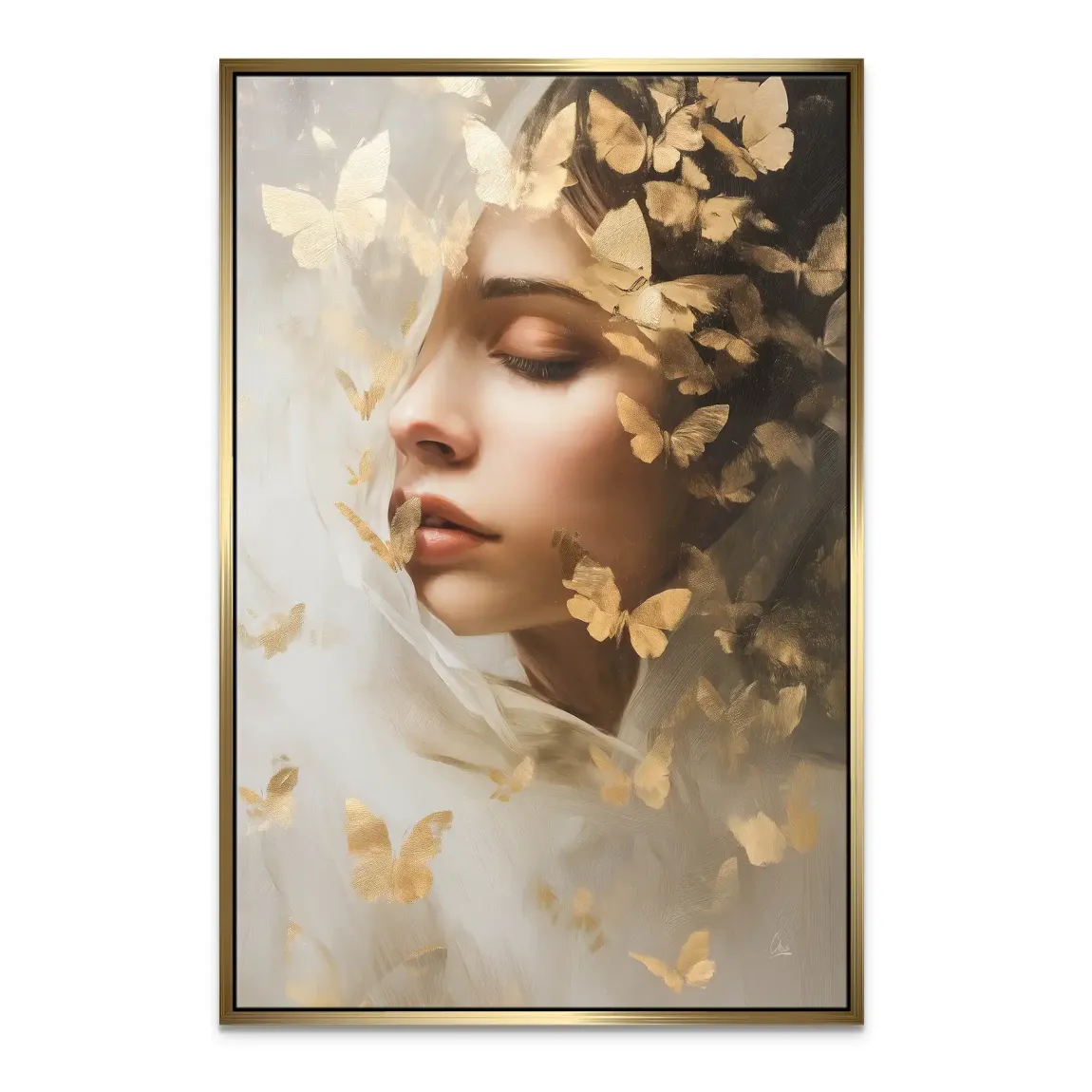 Whisper of Butterflies Leinwand Bild