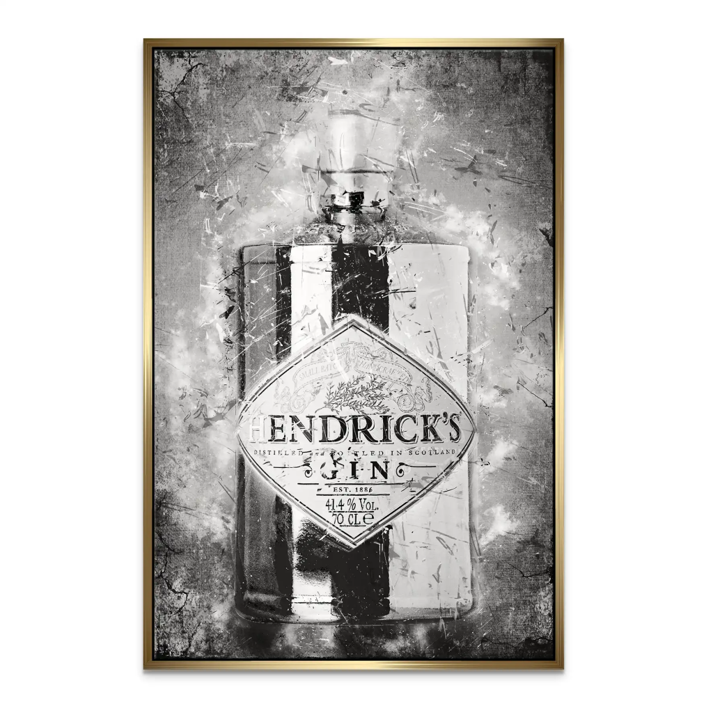 Gin Abstrakt Leinwand Bild INGALERIE