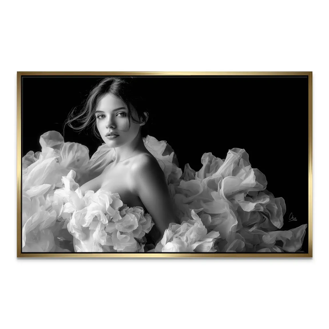 Whispering Beauty Leinwand Bild