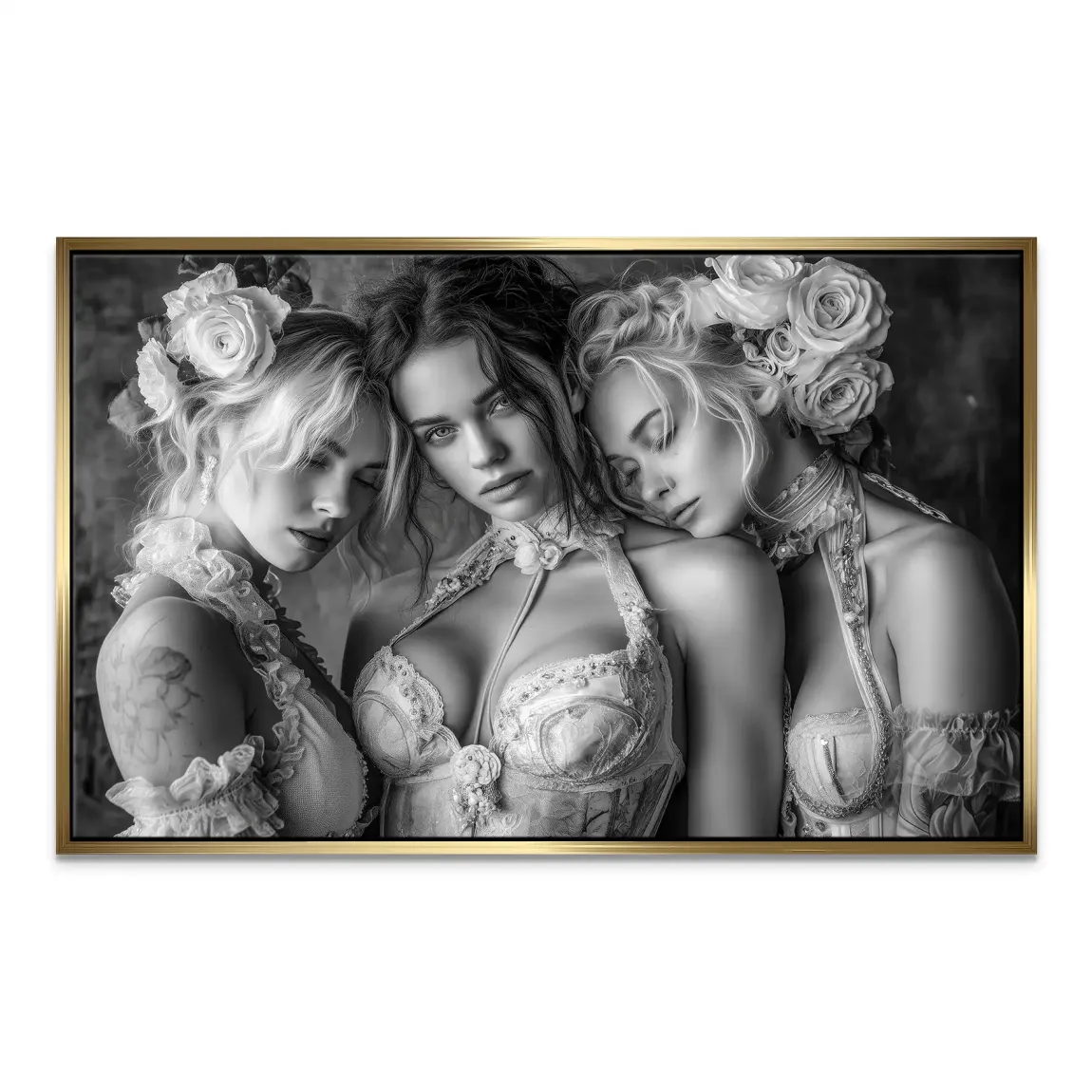 Lace Affinity Erotik Leinwand Bild