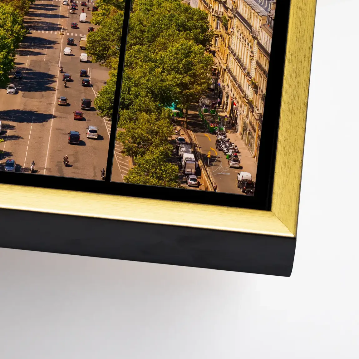 Avenue Lumière Paris Leinwand Bild