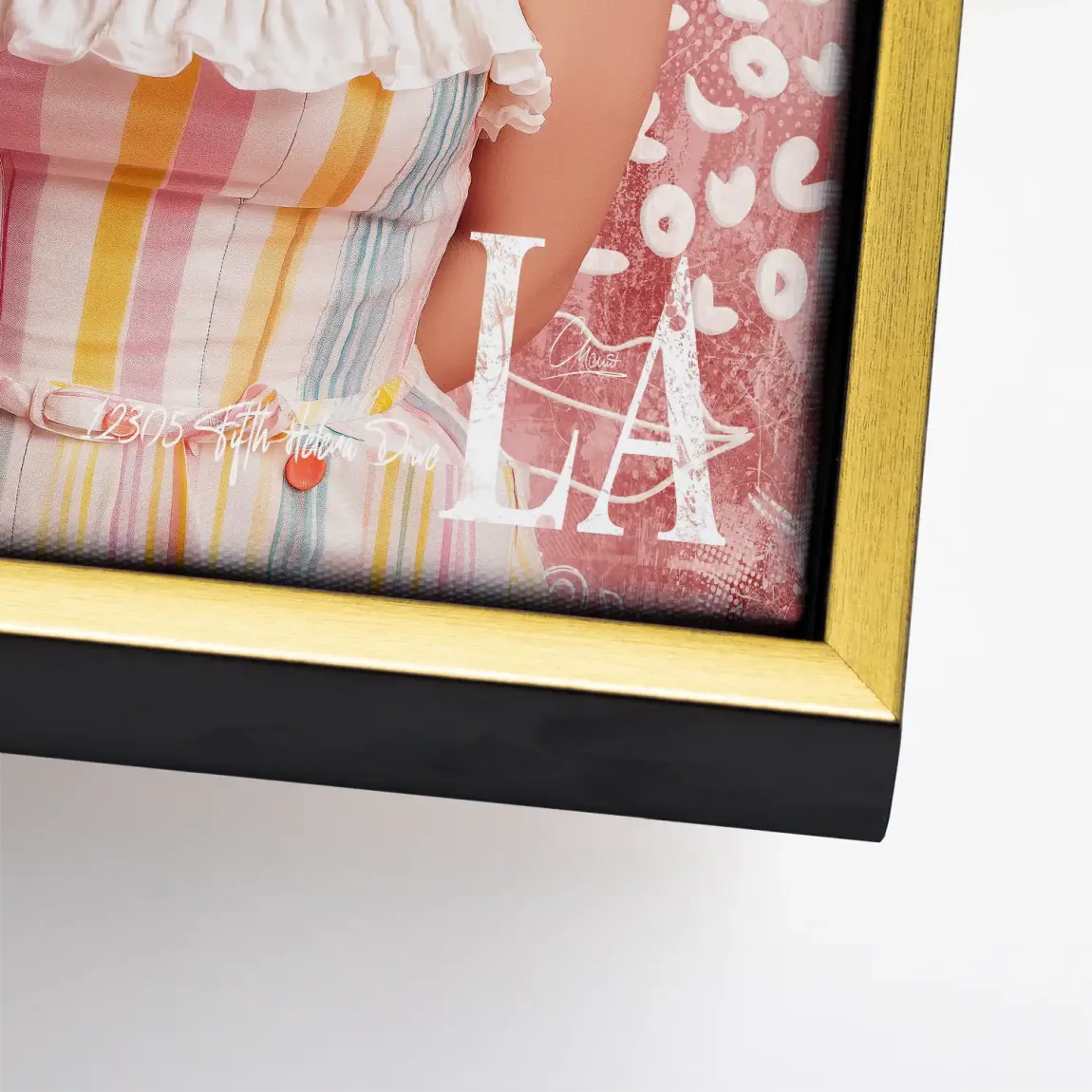 Bubble Pop Hollywood Leinwand Bild INGALERIE