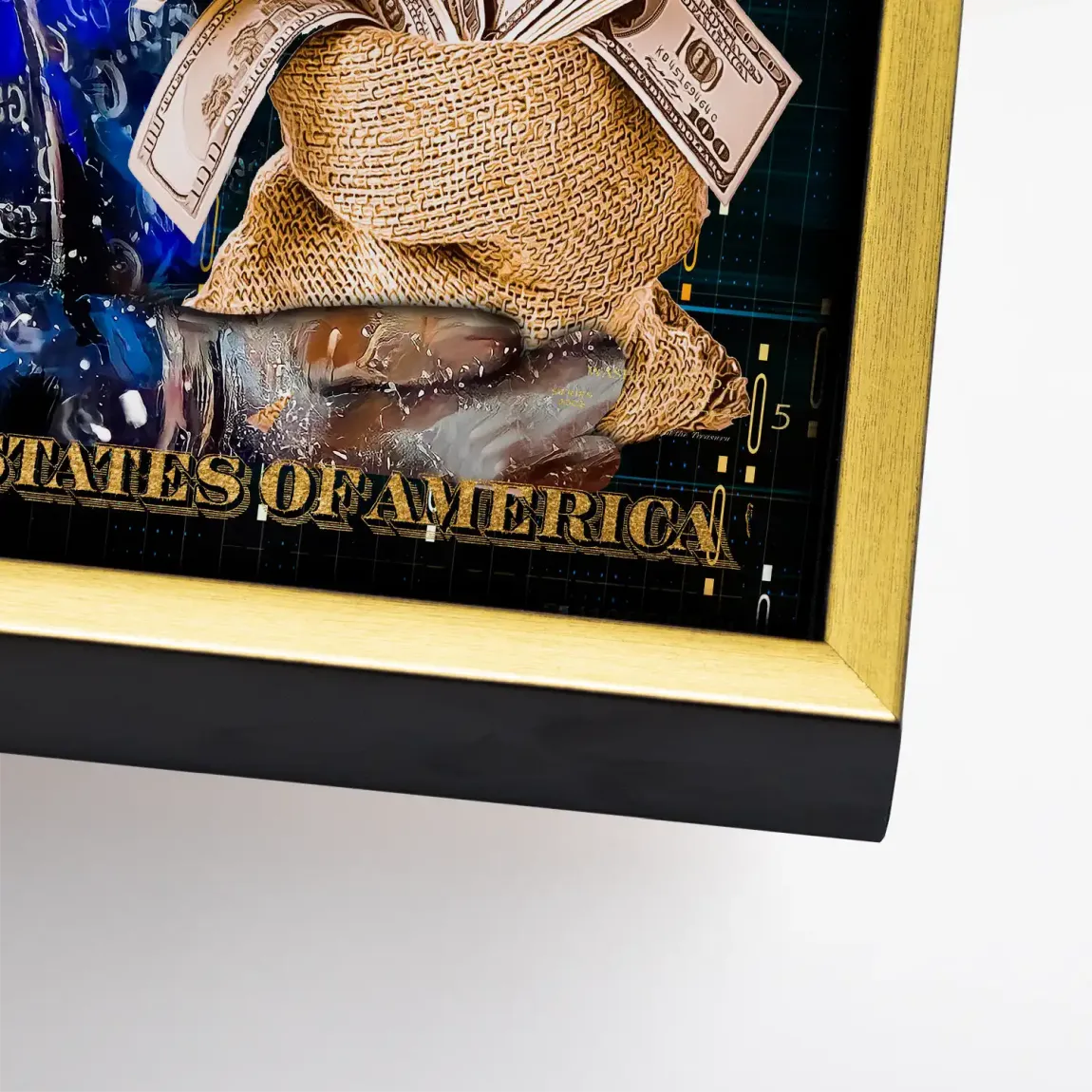 Dogobert Money Empire Leinwand Bild