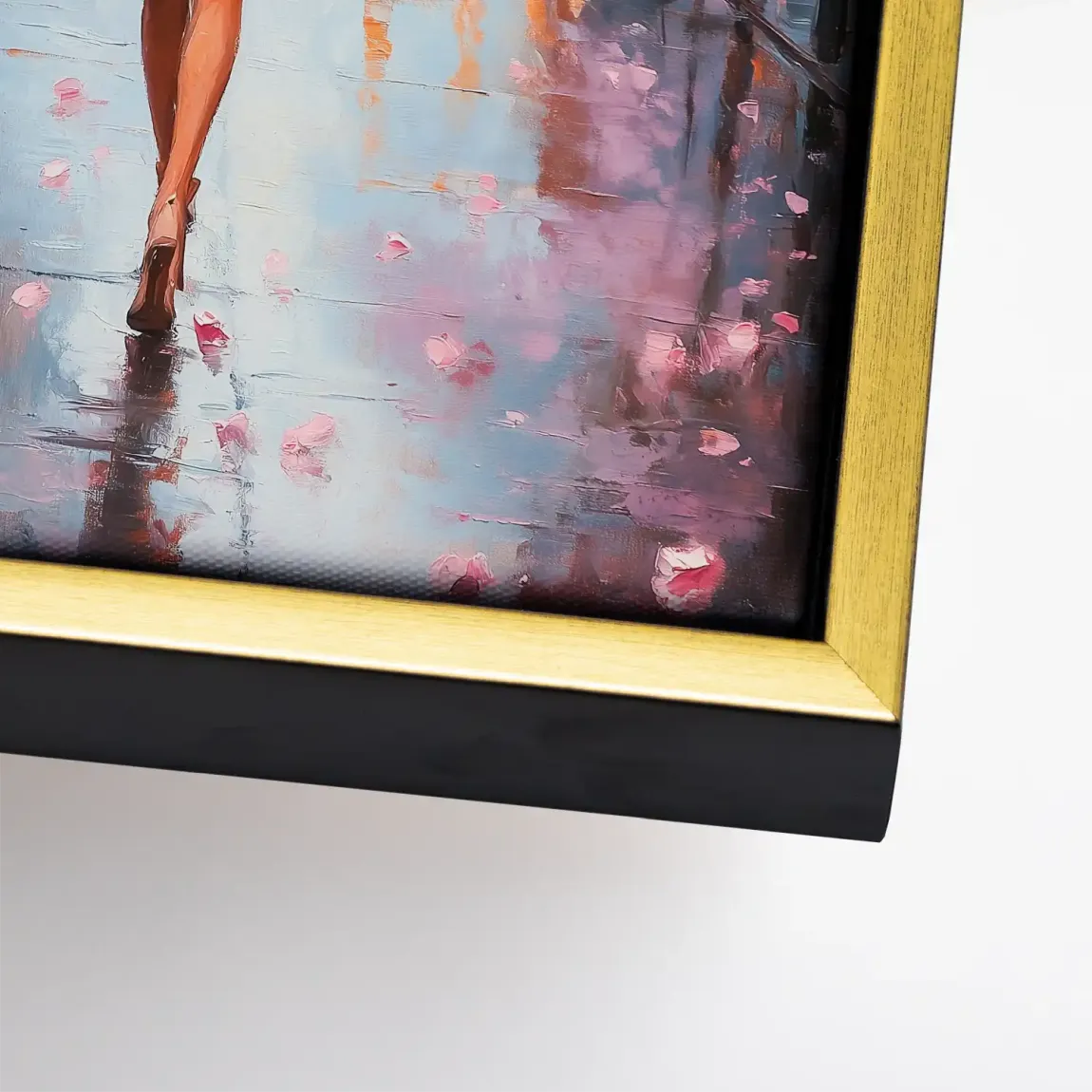 Color of Rain Leinwand Bild INGALERIE