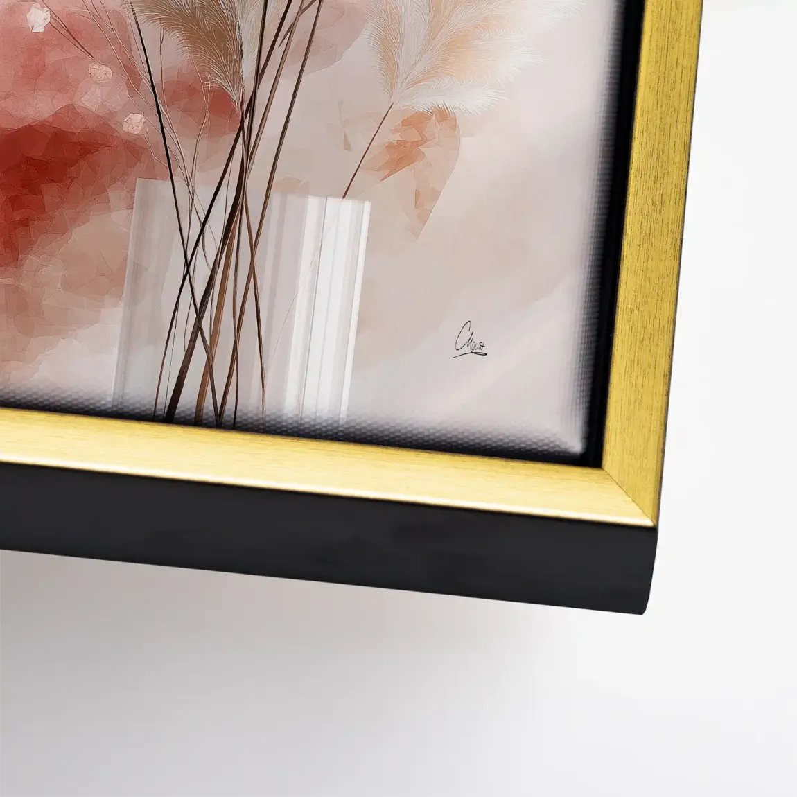 Amber Fields Leinwand Bild