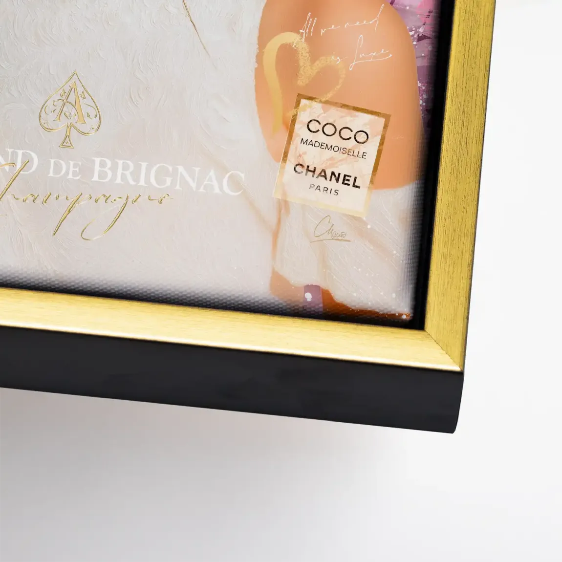 Audrey Hepburn Coco Armand Leinwand Bild INGALERIE