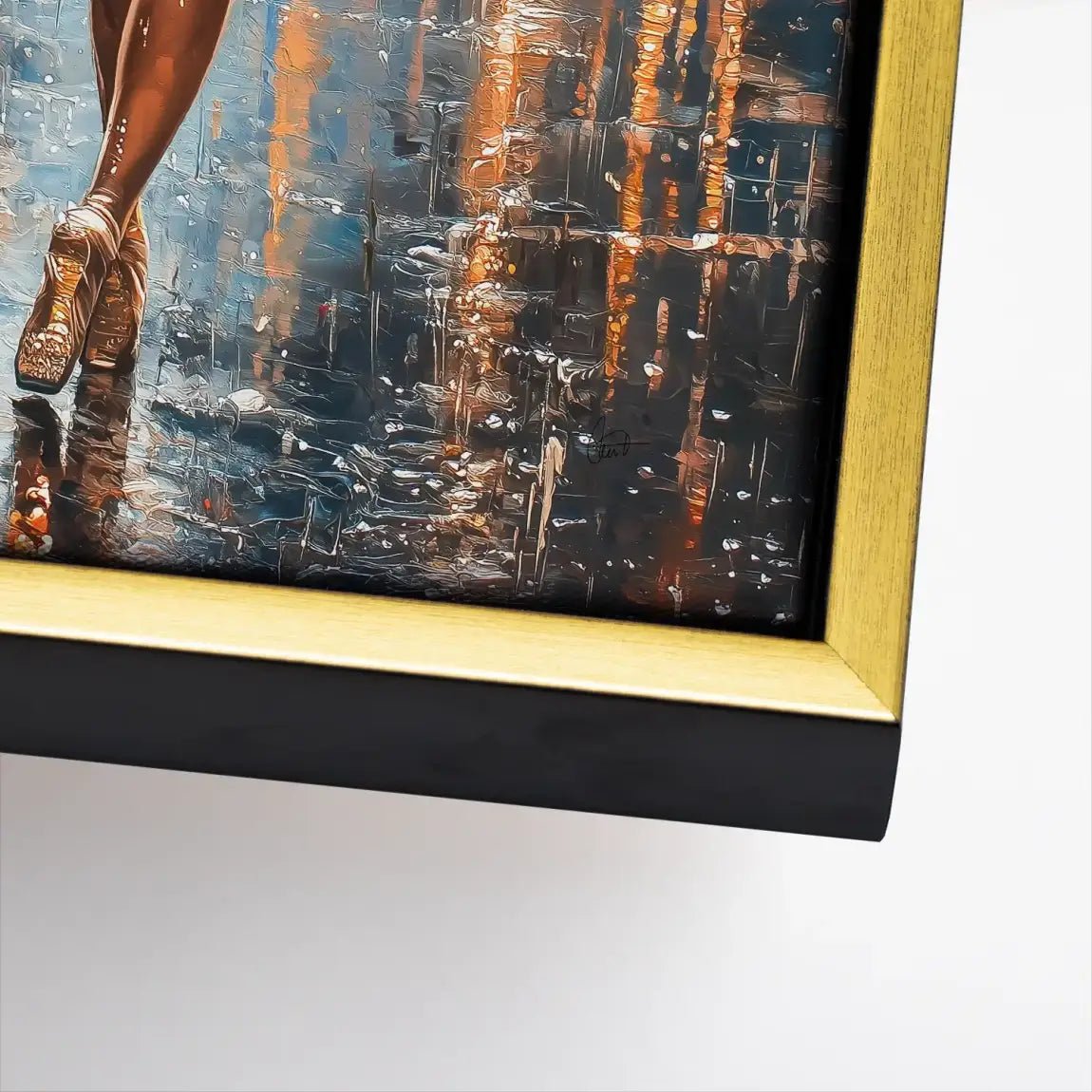 Ballett Rain Leinwand Bild INGALERIE
