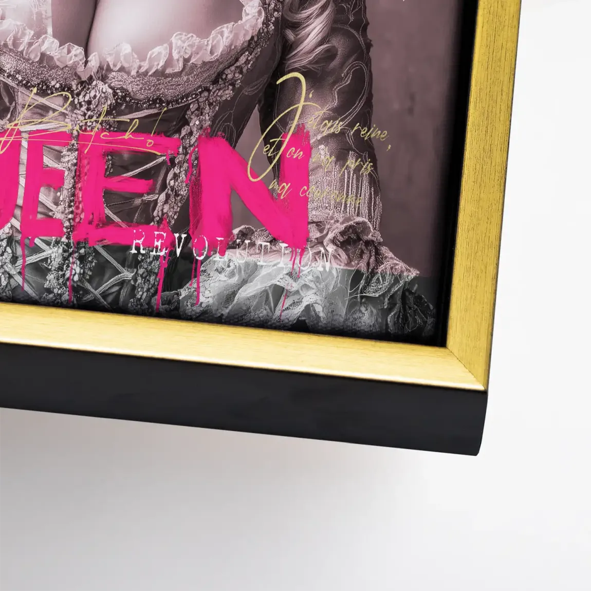Marie Antoinette Queen Pop Art Leinwand Bild