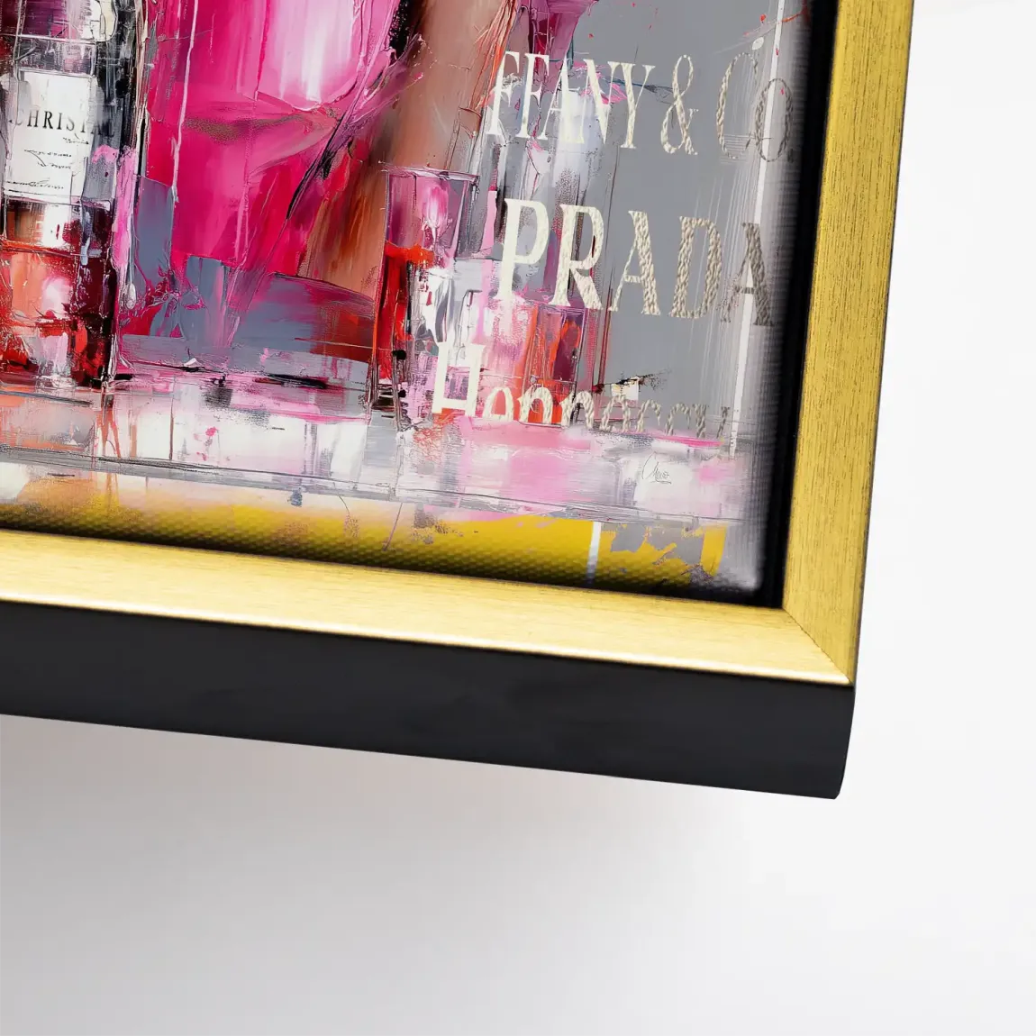 Champagne Bliss Audrey Hepburn Leinwand Bild