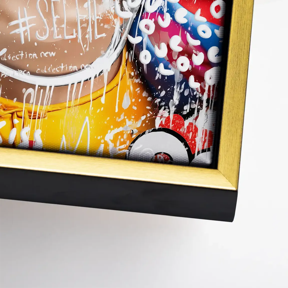 Schneewittchen Pop Art Queen Leinwand Bild