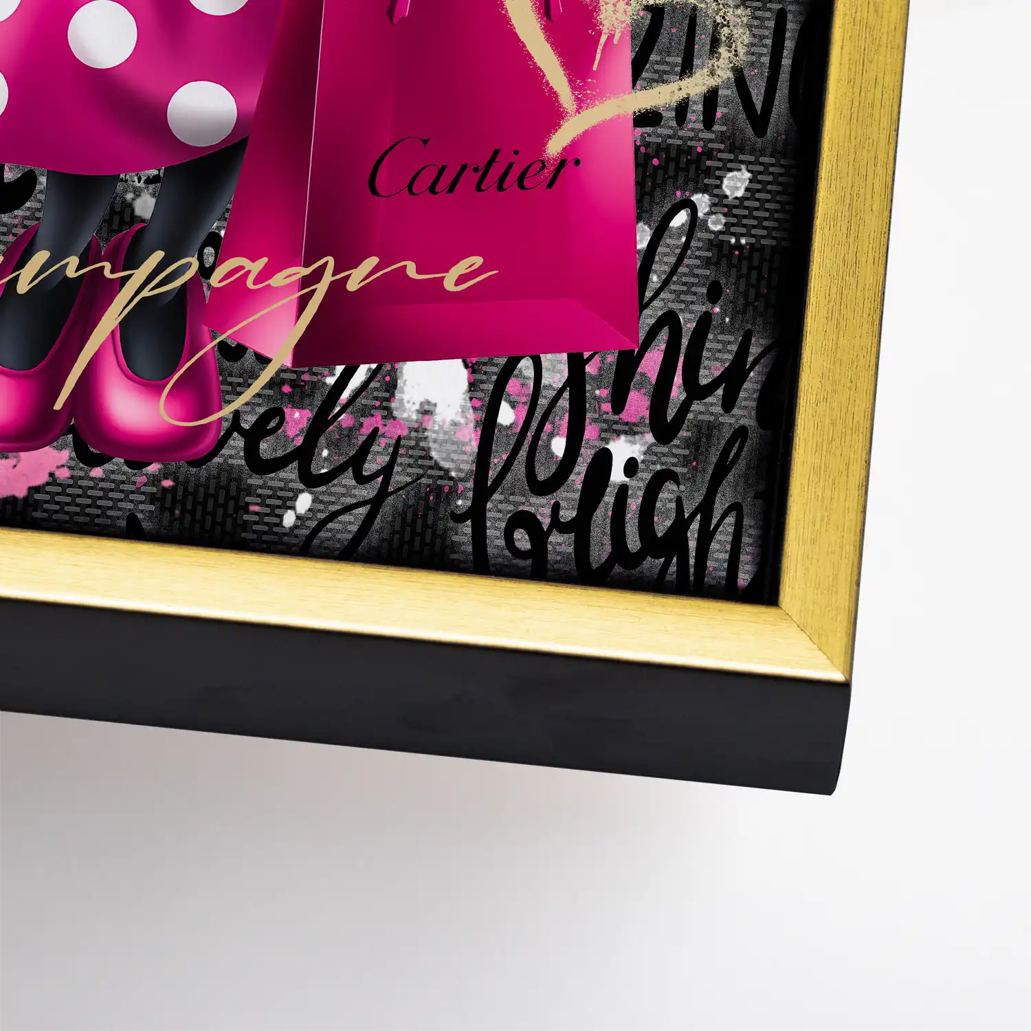 Minnie Need Luxe Leinwand Bild INGALERIE