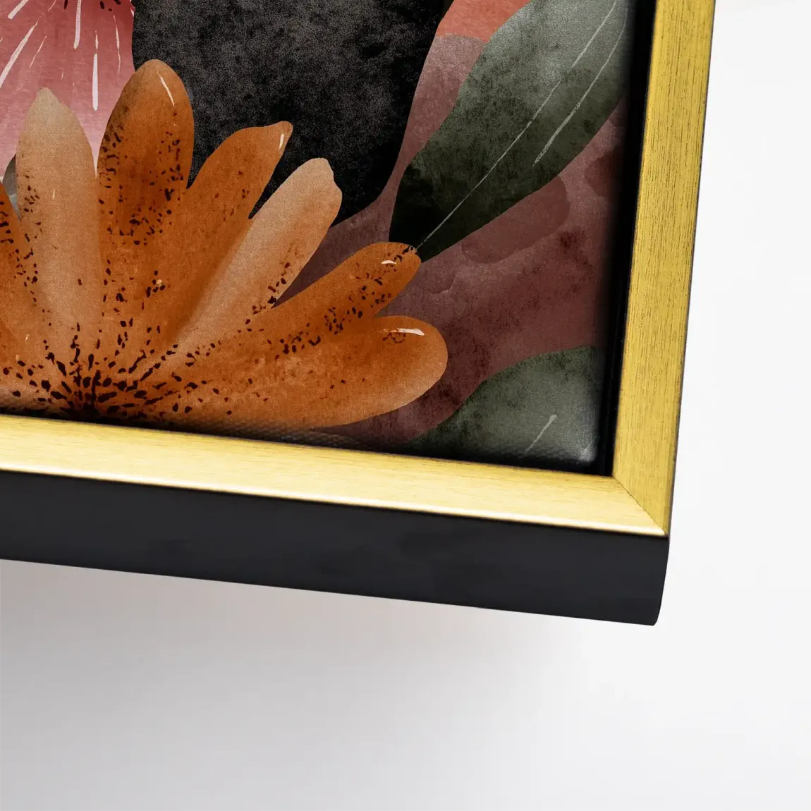 Terracotta Harmony Leinwand Bild