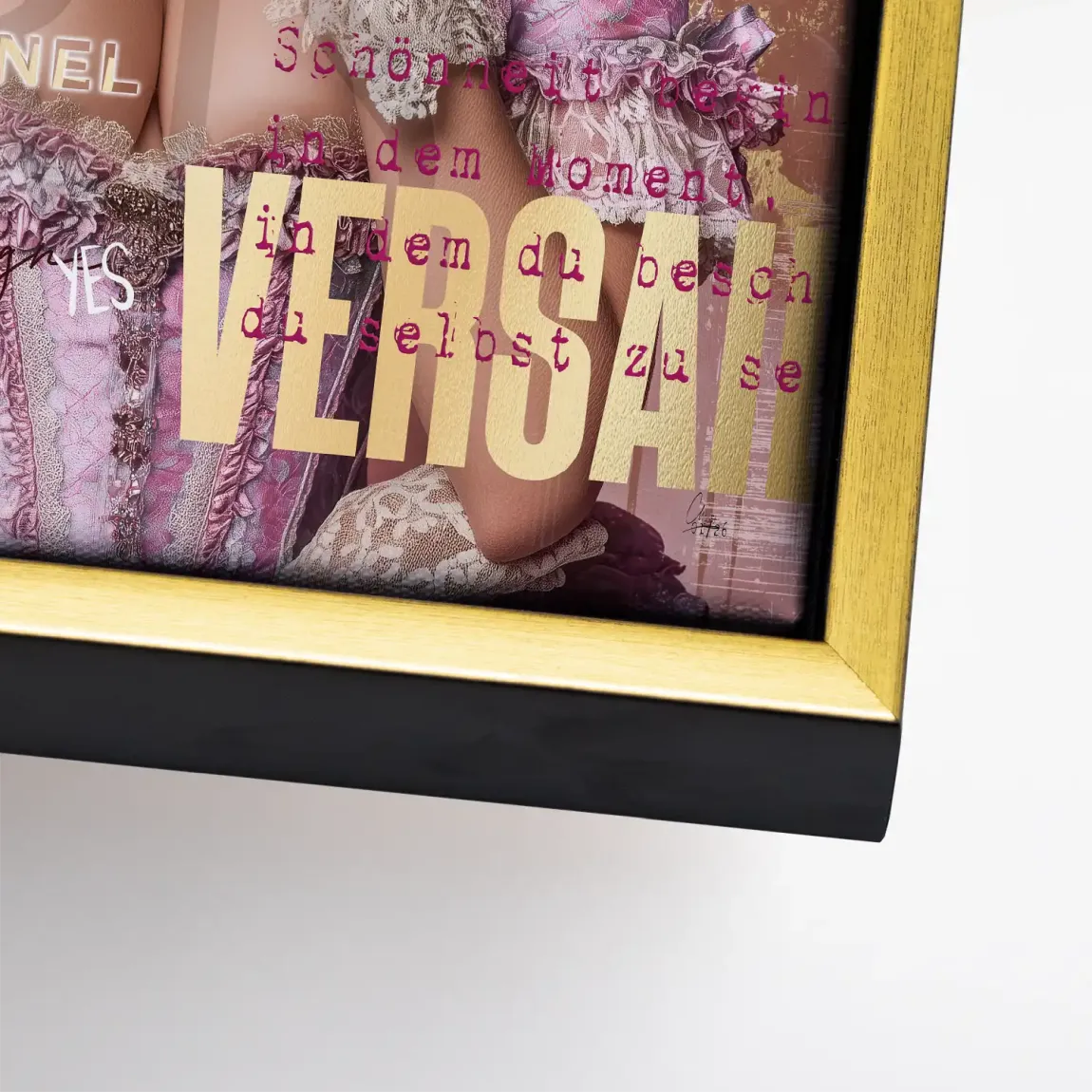 Marie Antoinette Popart Leinwand Bild