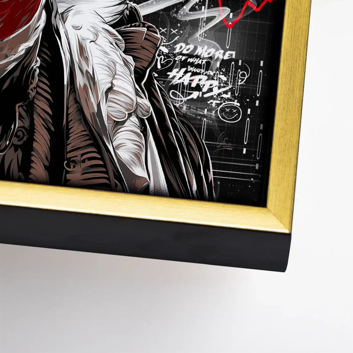 Money Leader Wallstreet Leinwand Bild