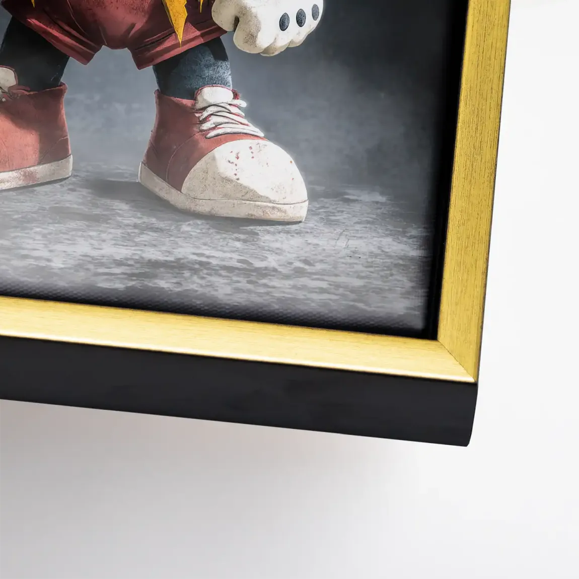 Midnight Micky Mouse Leinwand Bild