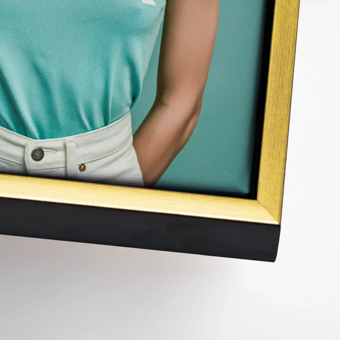 Audrey Bubble Tiffany Leinwand Bild