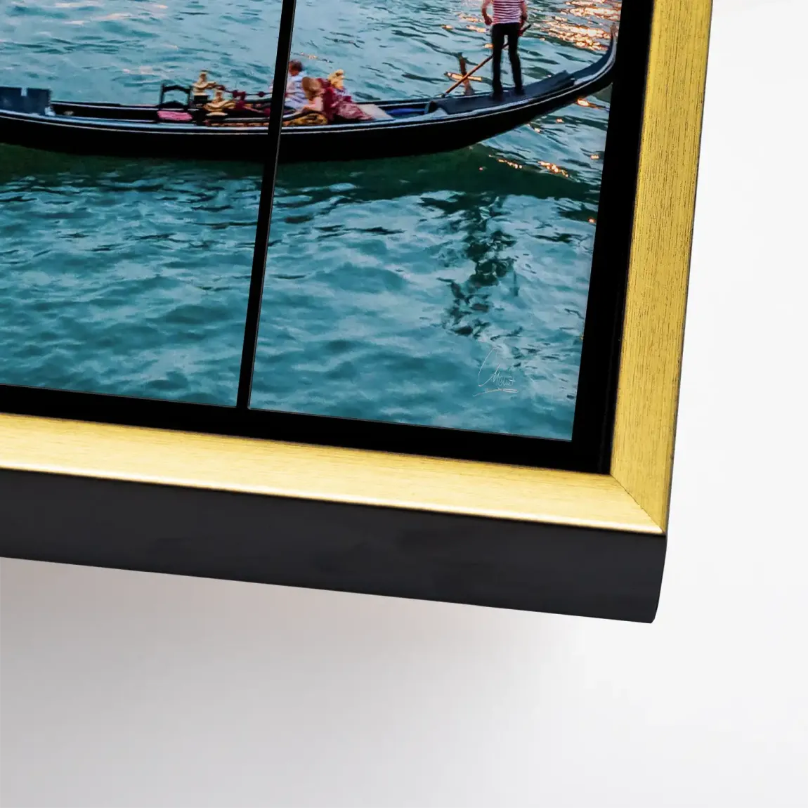 Lichter von Venedig Leinwand Bild