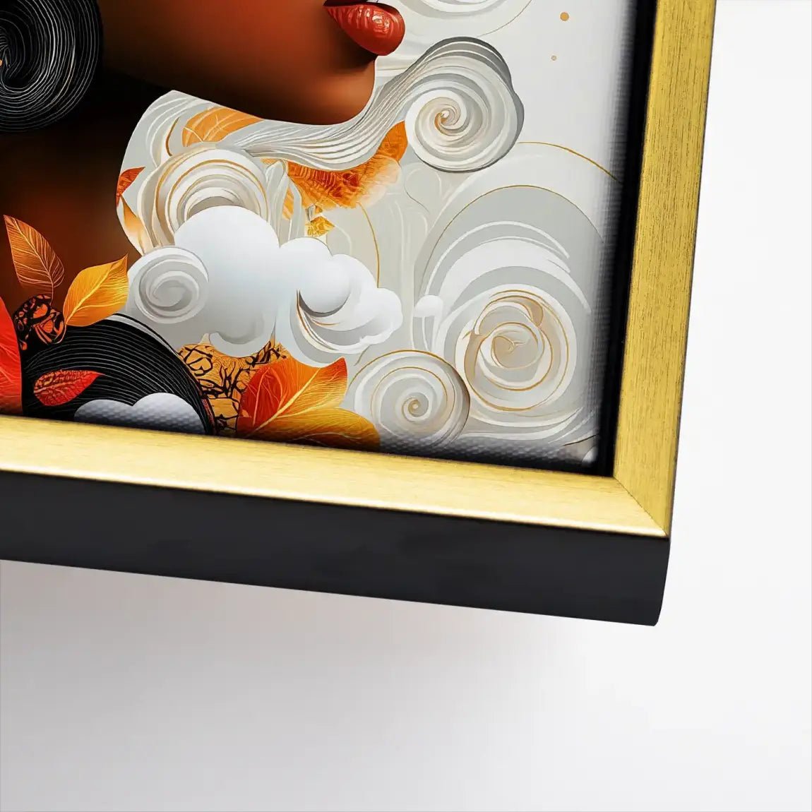 Black is Beauty Nr.11 Leinwand Bild INGALERIE