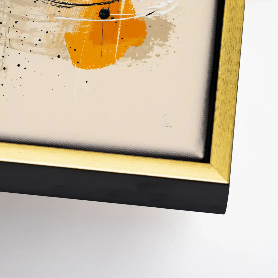 Modern Energie Abstrakt Leinwand Bild