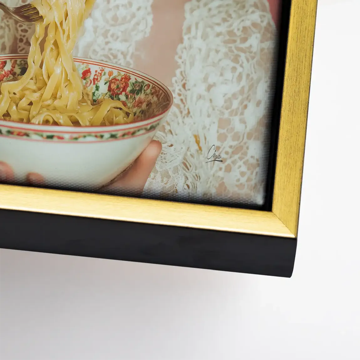 Bella Noodle Moments Leinwand Bild