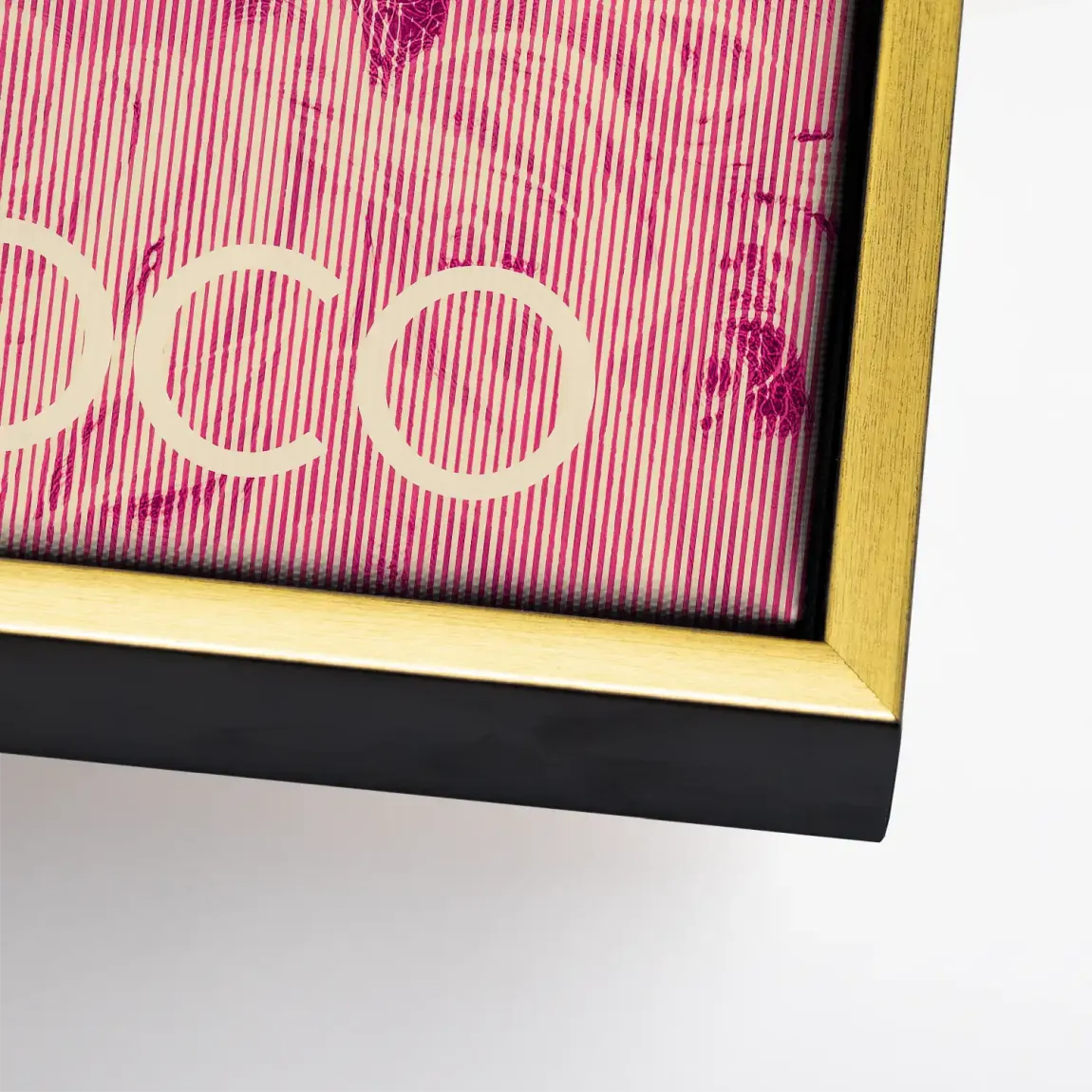 Coco Vision in Pink Leinwand Bild INGALERIE
