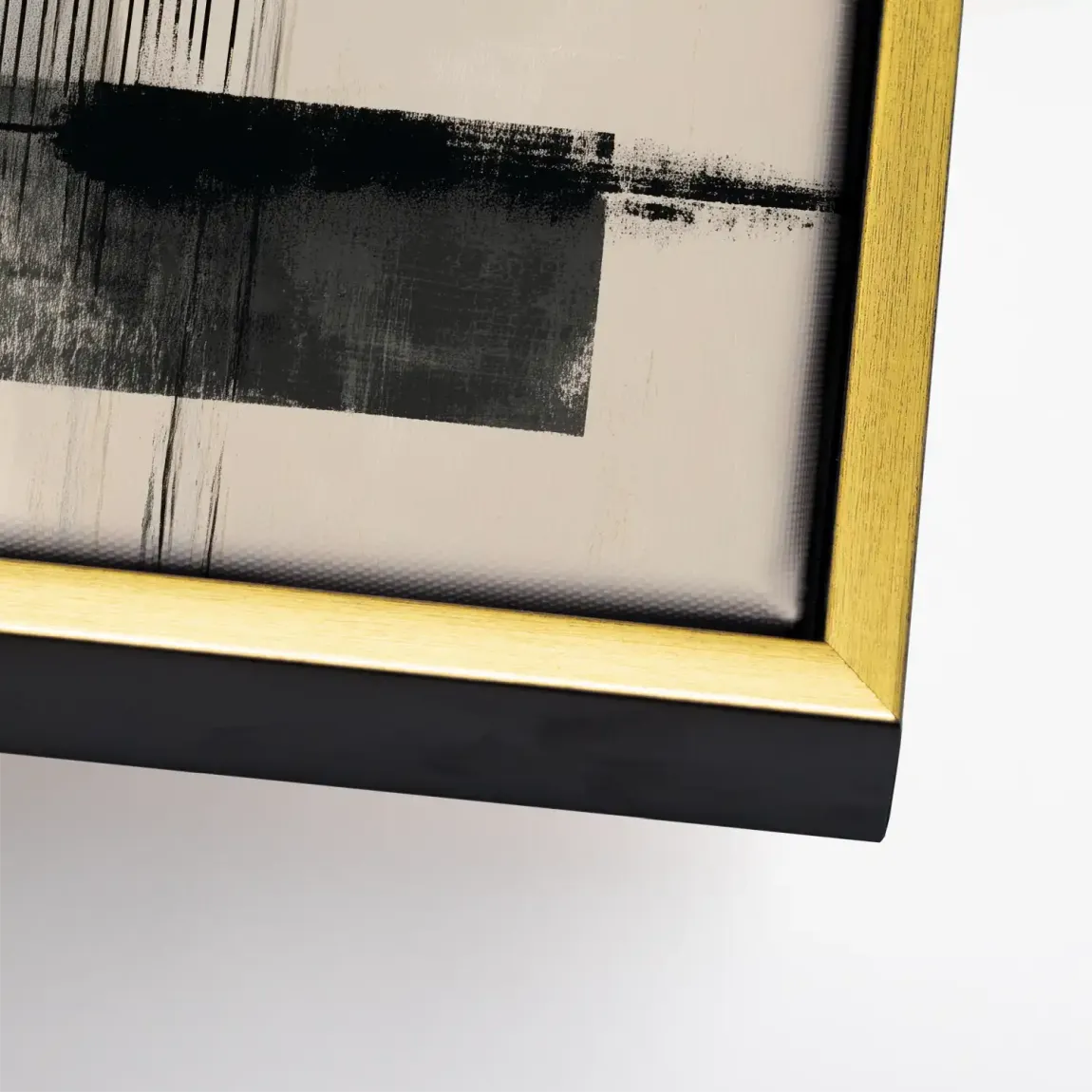 Linear Essence Abstrakt Leinwand Bild