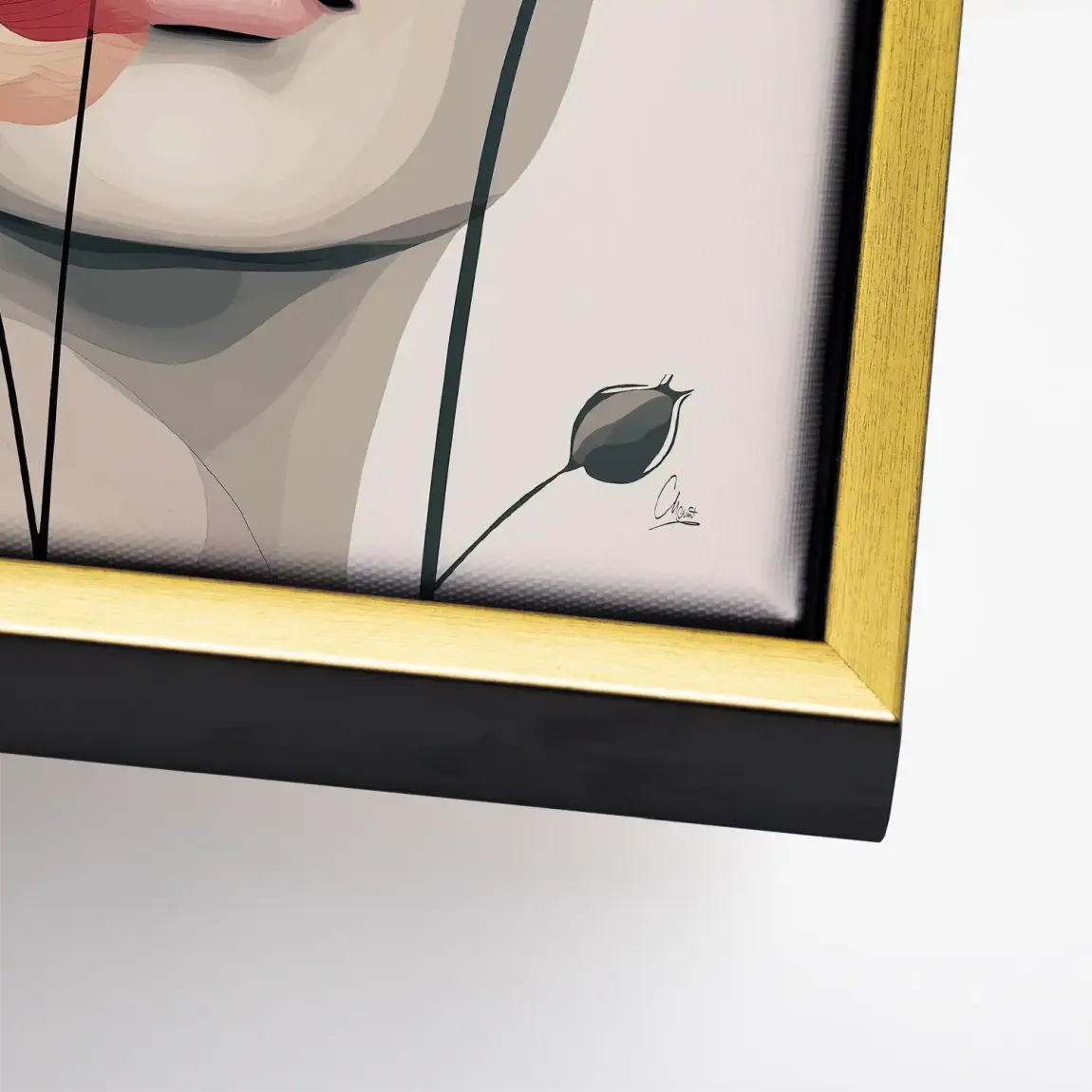 Floral Dream Leinwand Bild