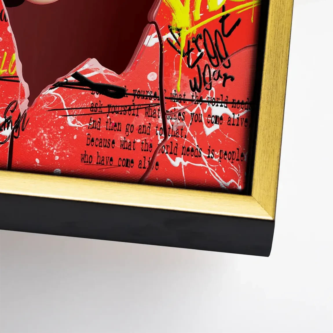 Charming Smile Micky Mouse Leinwand Bild INGALERIE