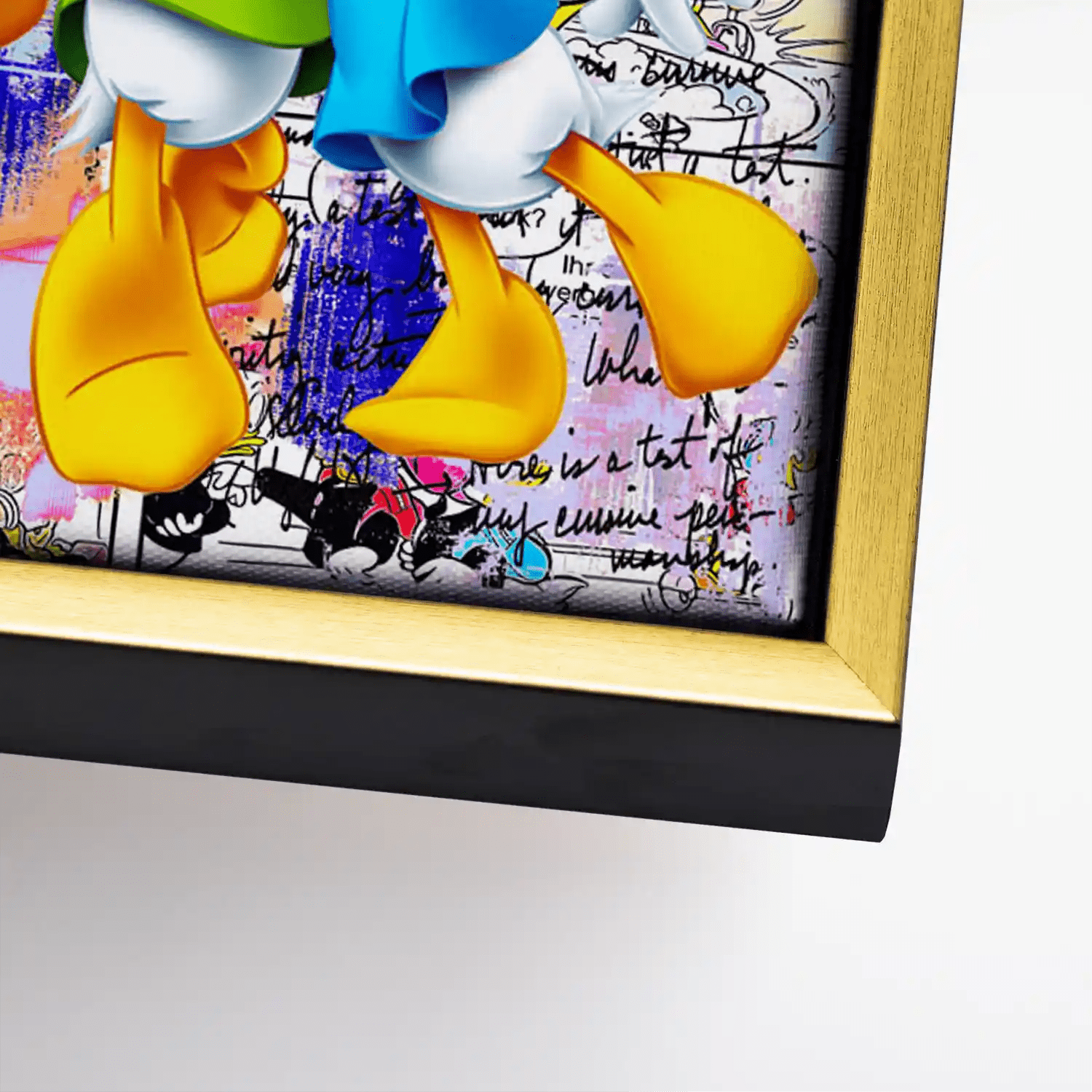 Duck Kids Nr.2 Pop Art Leinwand Bild INGALERIE