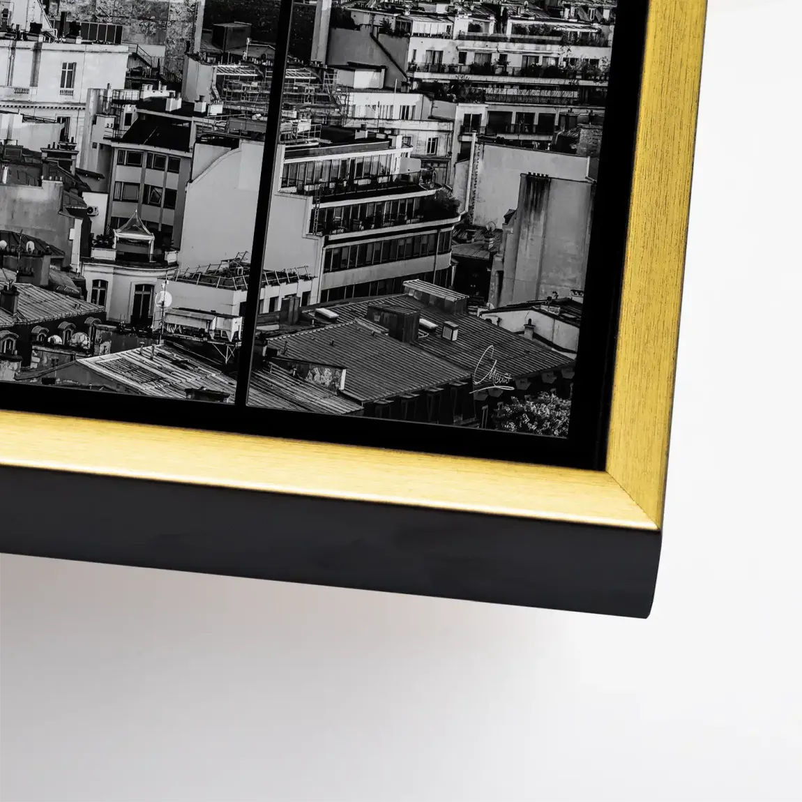 Eiffelturm über Paris Leinwand Bild