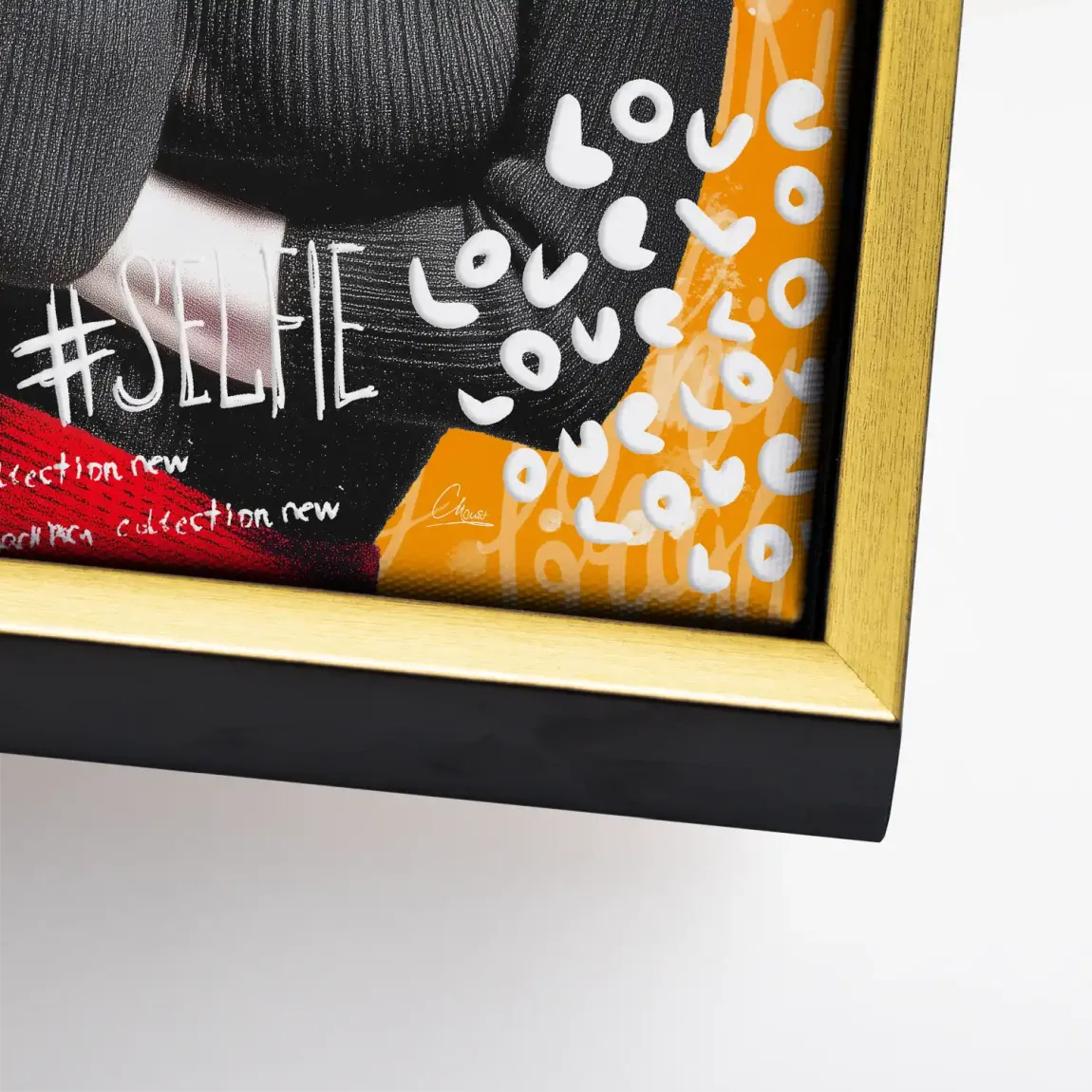 Queen of Silence Pop Leinwand Bild INGALERIE