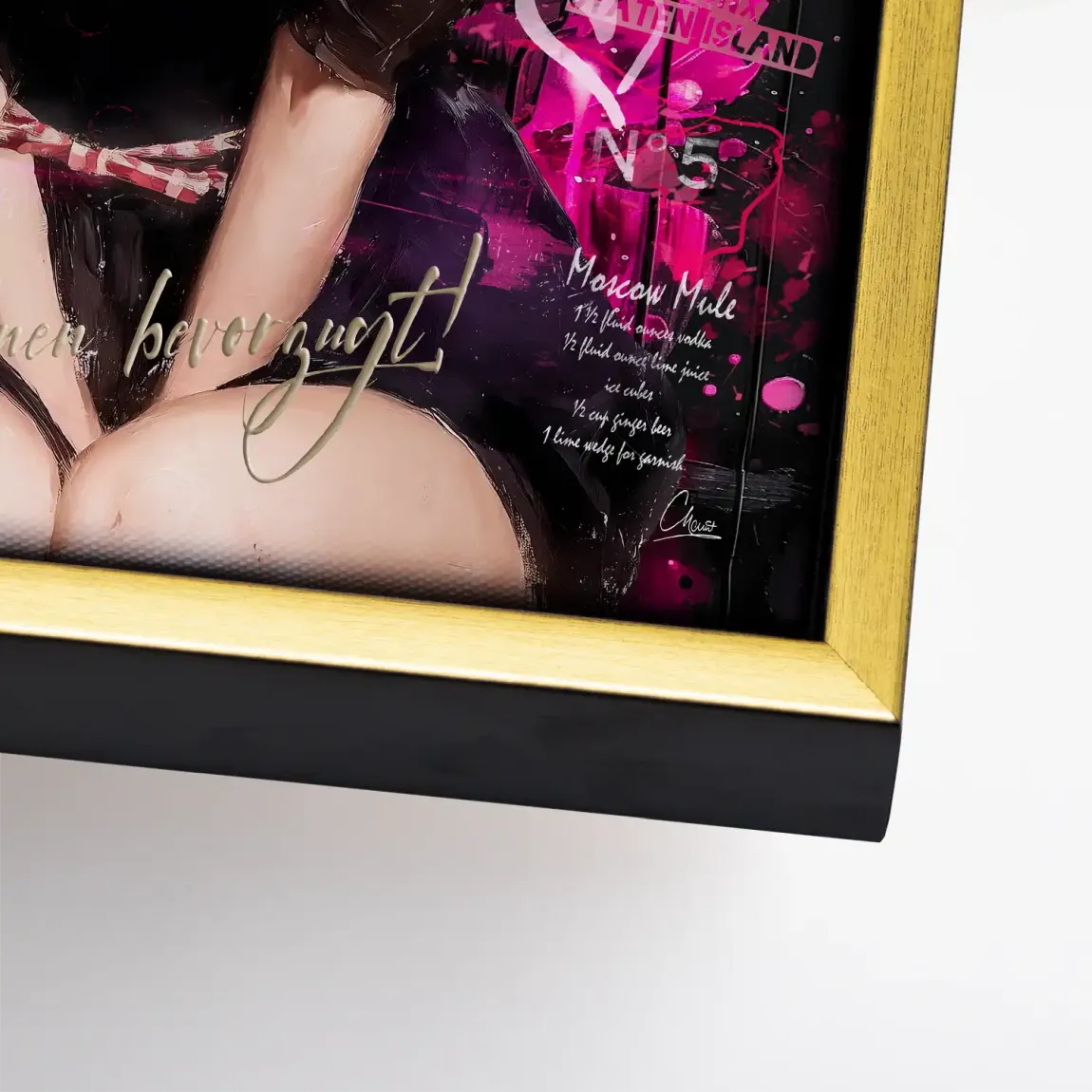 Marilyn Pink Vibes Leinwand Bild INGALERIE