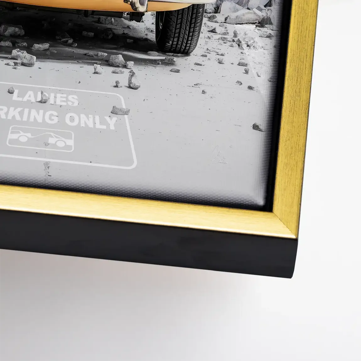 Luxury Shopping Leinwand Bild