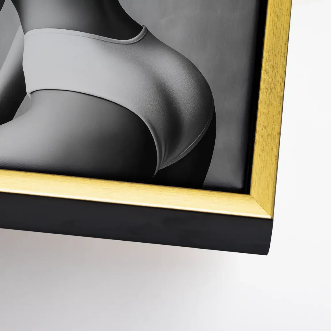 Noir Beauty Style Leinwand Bild