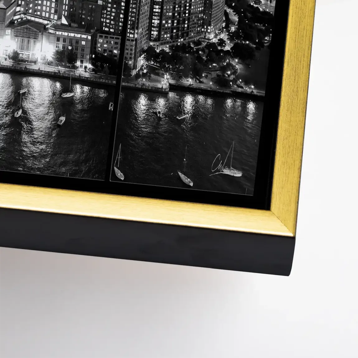 City Lights New York Leinwand Bild