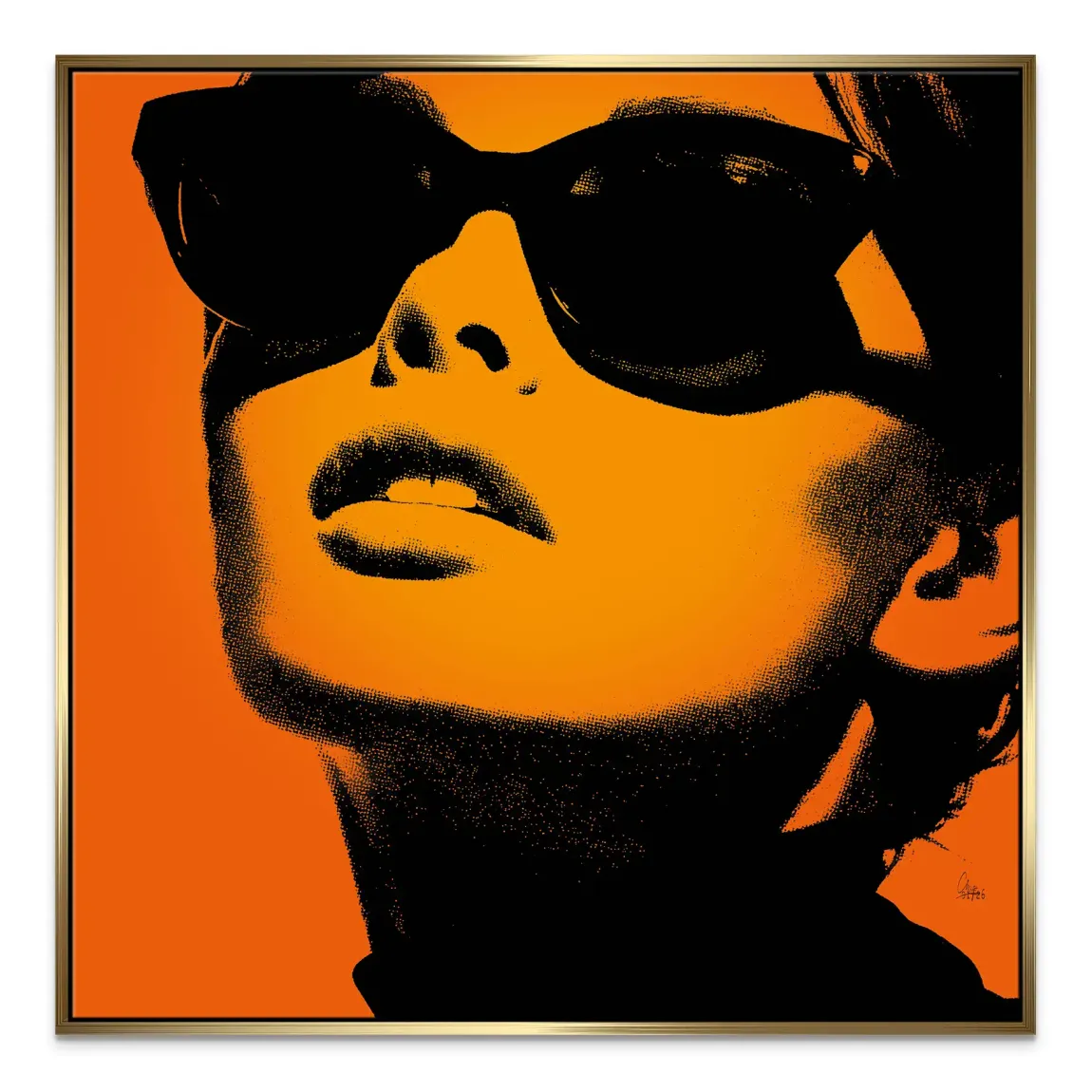 Amber Diva Leinwand Bild