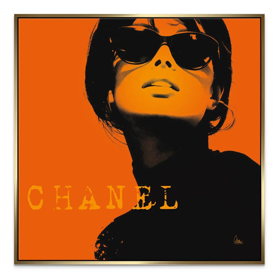 Chanel Glam Leinwand Bild