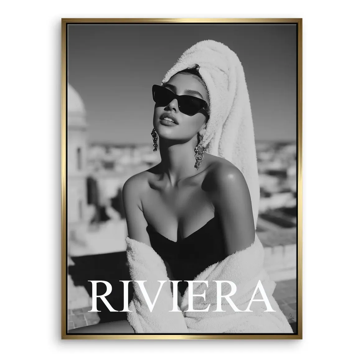 Riviera Glam Leinwand Bild