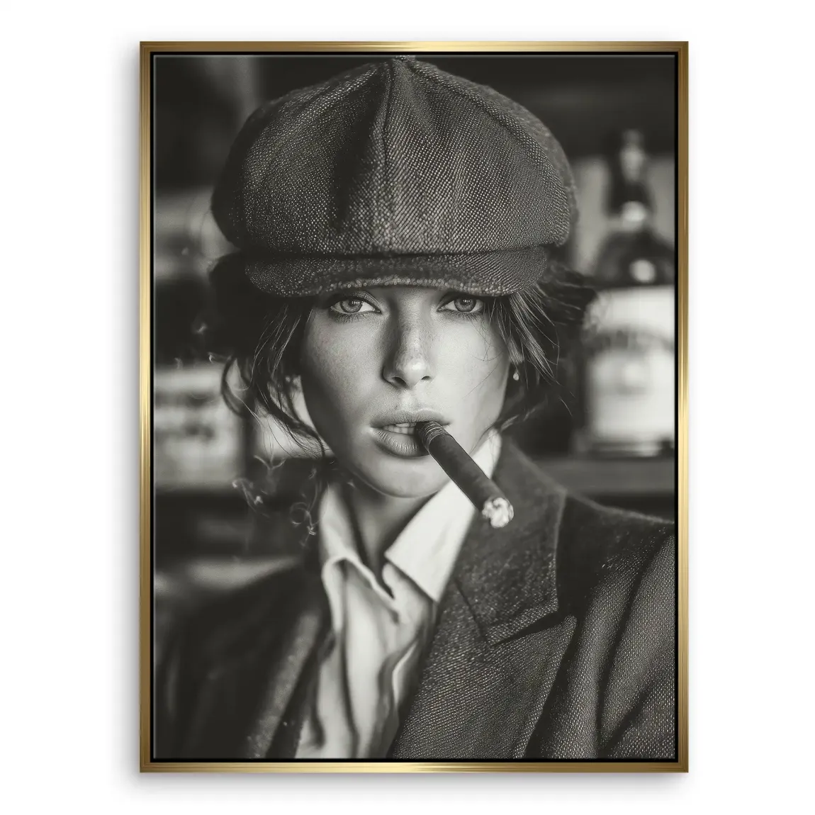 Whispers of Smoke Leinwand Bild INGALERIE