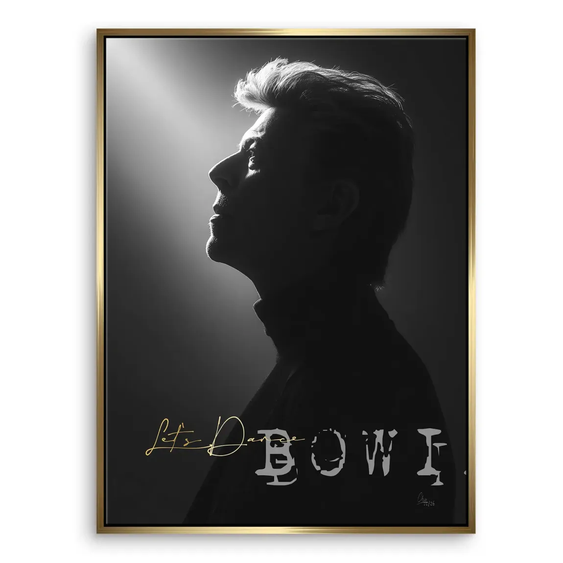 David Bowie Dance Leinwand Bild